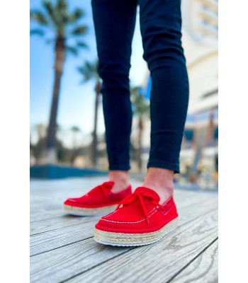 CH311 Espadril Erkek Ayakkabı KIRMIZI