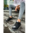 CH183 - CST Jet Setter Mirror  Erkek Ayakkabı SIYAH/GUMUS