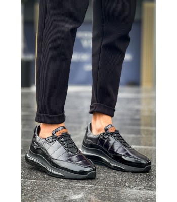 CH179 RST Sporty Runner Erkek Ayakkabı SIYAH