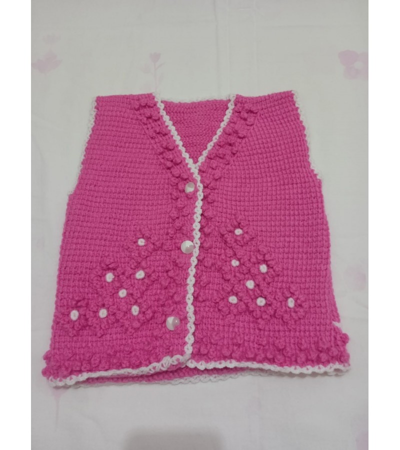 Bebek örgü yelek