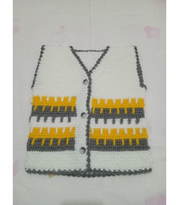 Bebek el örgüsü yelek 