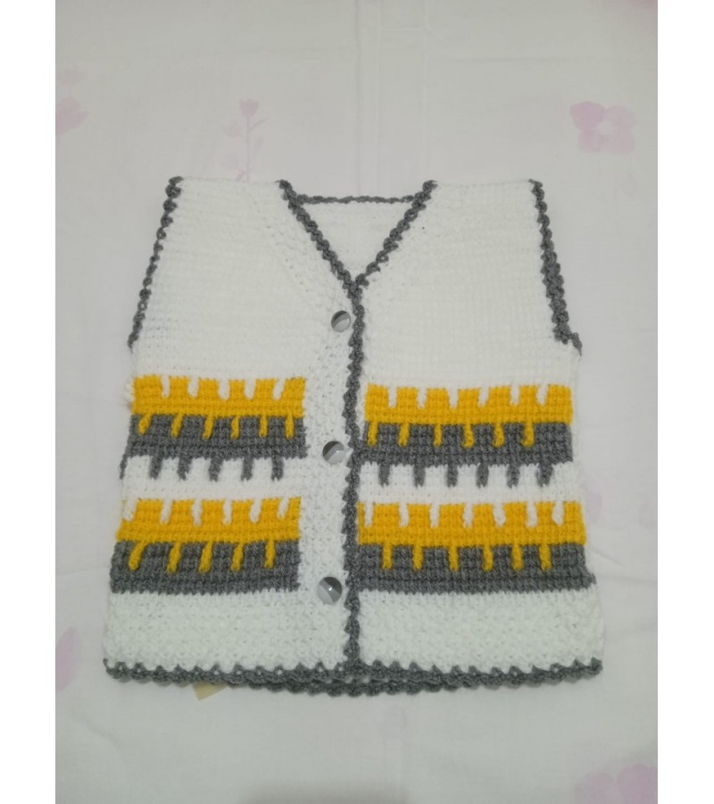 Bebek örgü yelek