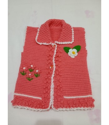 Bebek el örgüsü yelek 