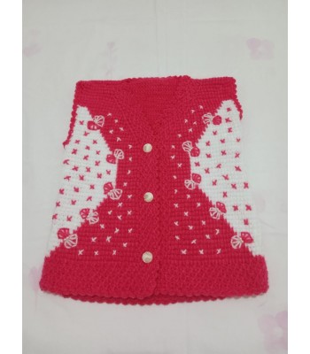 Bebek el örgüsü yelek 