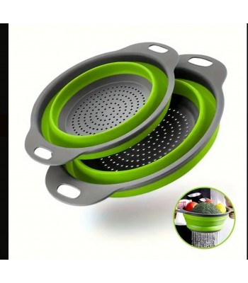 2 adet Katlanabilir Süzgeçler