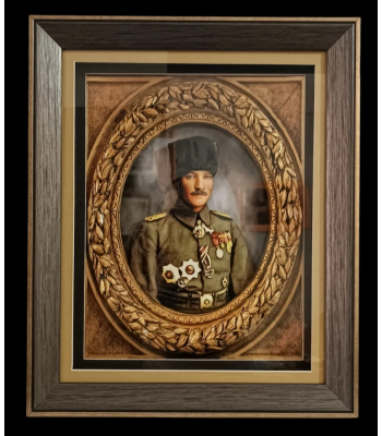 Atatürk Rolyef Tablo 35x50 