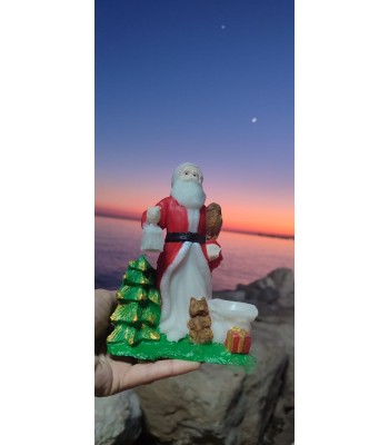 Şallı tombul noel baba yılbaşı biblo