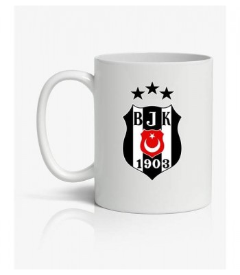 Karakartal baskılı kupa bardak
